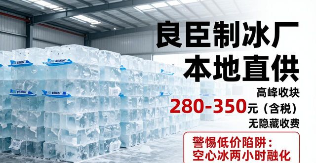 重庆降温冰块厂哪家好 良臣制冰本地直供